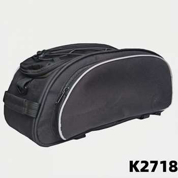 Torba za stražnji nosač bicikla, model 2718, 600D materijal, s podlogom, porijeklo Hebei