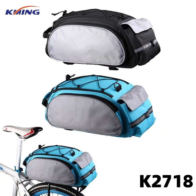 Torba za stražnji nosač bicikla, model 2718, 600D materijal, s podlogom, porijeklo Hebei