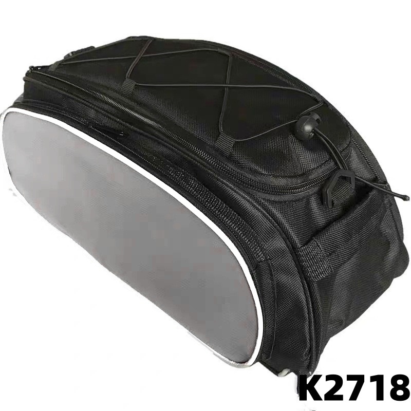 Torba za stražnji nosač bicikla, model 2718, 600D materijal, s podlogom, porijeklo Hebei