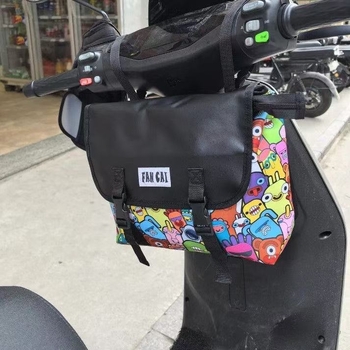 Prednja montirana torba za bicikl, velika kapaciteta, vodootporna, prostor za punjač, zaštita od kiše