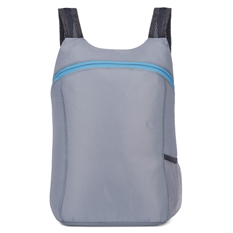 Uniszex összecsukható kültéri hátizsák – könnyű, lélegző, kapacitás 20 L alatt, illeszkedik 14 hüvelykes laptophoz, görbe vállpánttal