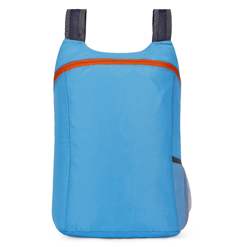 Uniszex összecsukható kültéri hátizsák – könnyű, lélegző, kapacitás 20 L alatt, illeszkedik 14 hüvelykes laptophoz, görbe vállpánttal