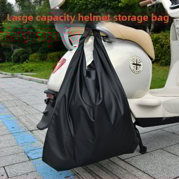 Lietaus atsparus Oxford audinio šalmo krepšys važiavimui – sulankstomas, nešiojamas, daugiafunkcinis saugojimo maišelis