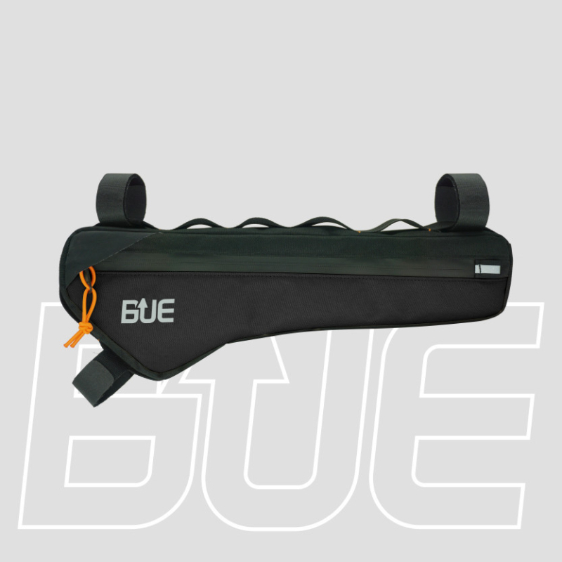 BUE kerékpár felső cső táska, vízálló, 1,5L kapacitás, DS-017 modell, poliészter