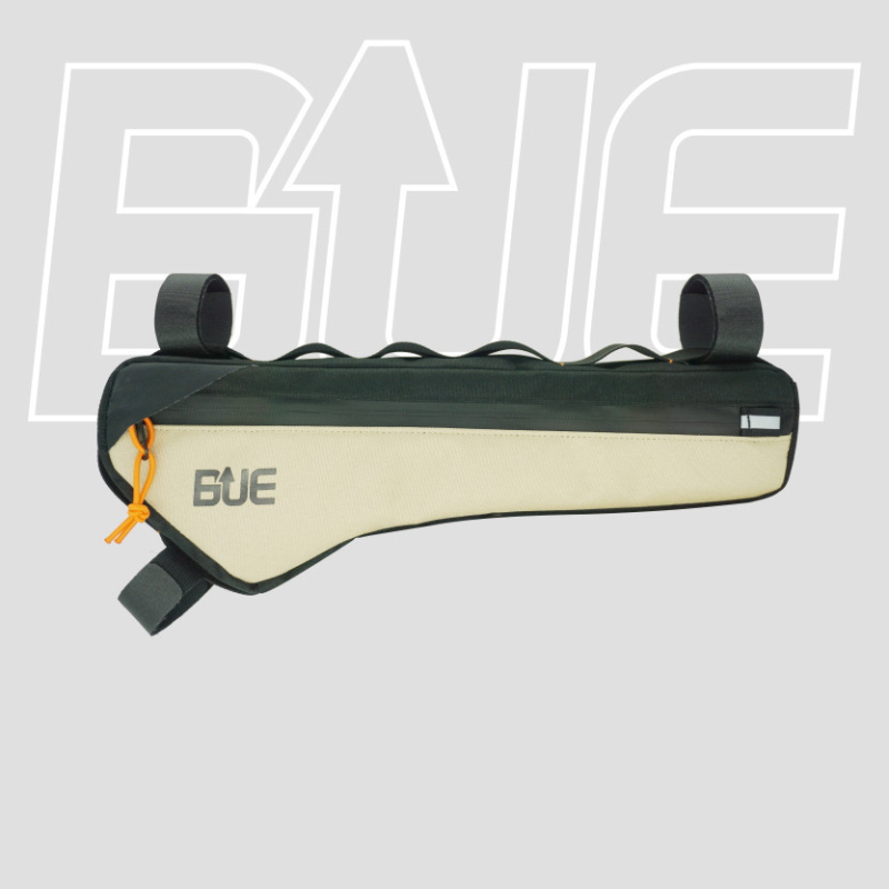 BUE kerékpár felső cső táska, vízálló, 1,5L kapacitás, DS-017 modell, poliészter