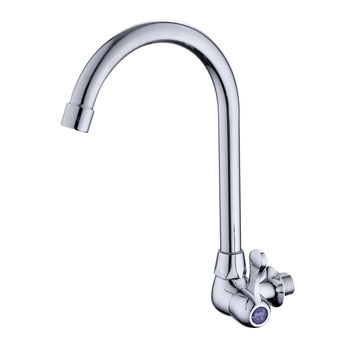 Sienos virtuvės čiaupas, iš gryno vario, pasukamas, elektrinis karšto vandens čiaupas, modelis JT-567