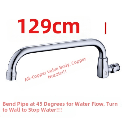 Sienos virtuvės čiaupas, iš gryno vario, pasukamas, elektrinis karšto vandens čiaupas, modelis JT-567