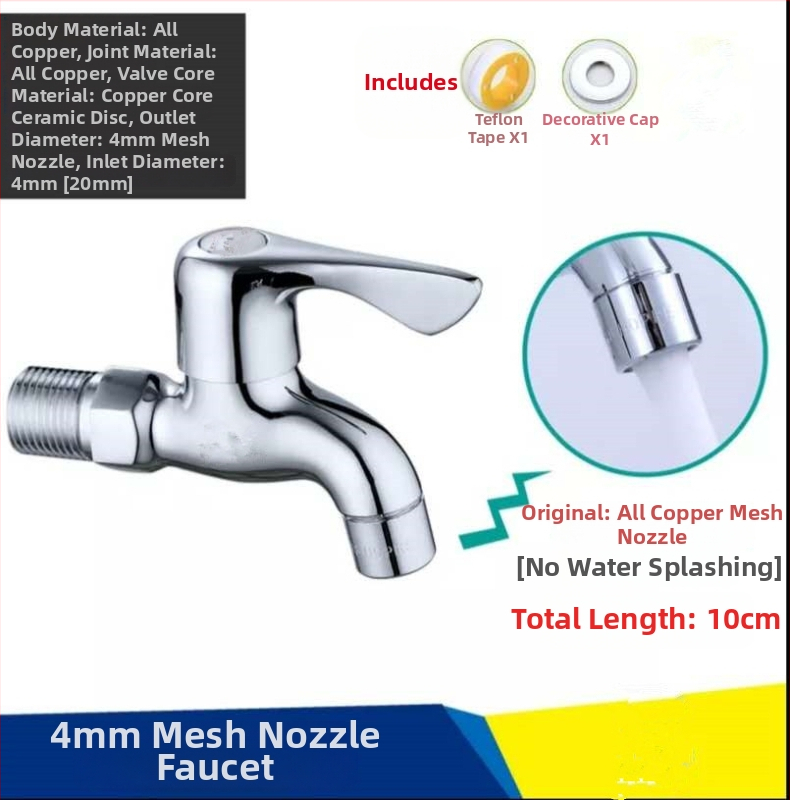 Sienos virtuvės čiaupas, iš gryno vario, pasukamas, elektrinis karšto vandens čiaupas, modelis JT-567