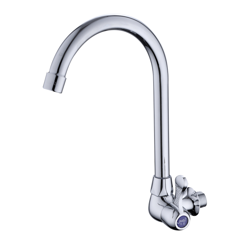 Sienos virtuvės čiaupas, iš gryno vario, pasukamas, elektrinis karšto vandens čiaupas, modelis JT-567