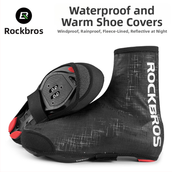 ROCKBROS navlake za cipele bicikla – tople i vodootporne, unisex, za brdski i cestovni biciklizam, s ravnotežom, deodoriranjem i apsorpcijom znoja