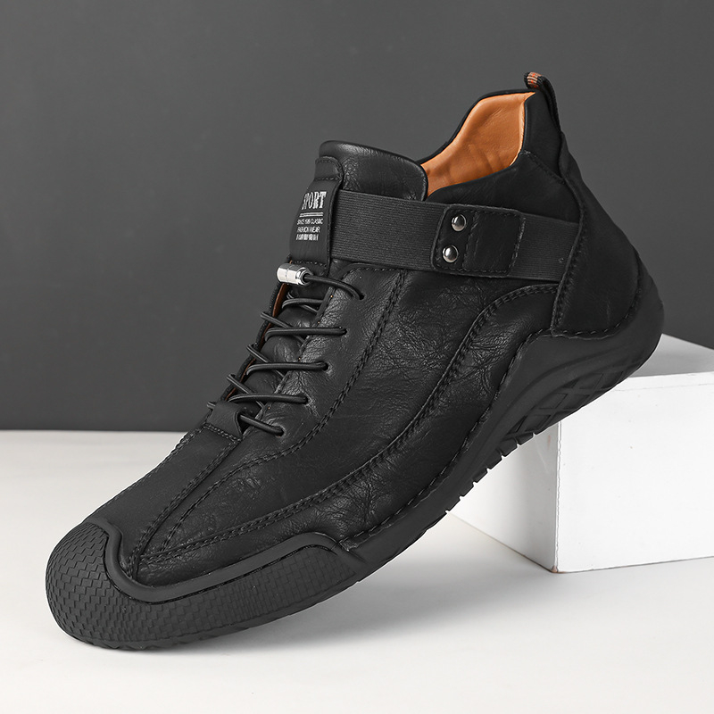 Unisex motociklističke čizme srednje visine, prozračne, protuklizne gumene potplata, peta 3–5 cm