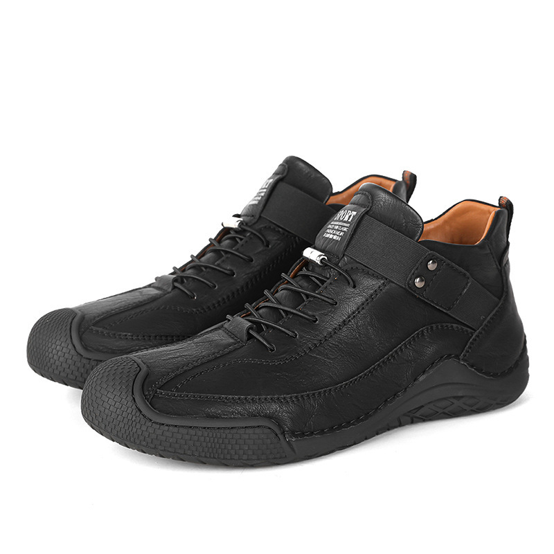Unisex motociklističke čizme srednje visine, prozračne, protuklizne gumene potplata, peta 3–5 cm