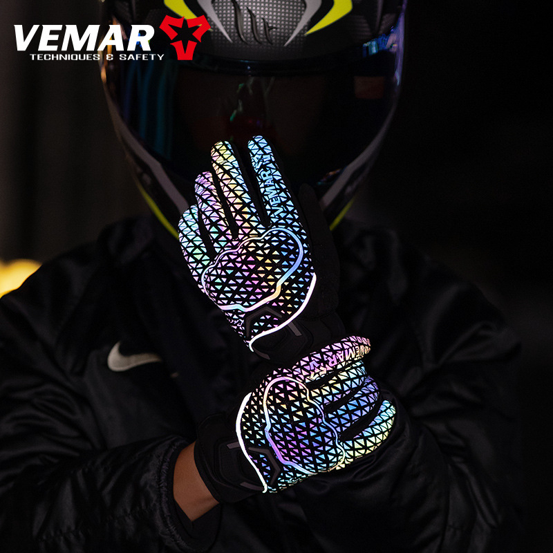Vemar moto rukavice s TPU zaštitnim kućištem, za odrasle, unisex, TPU i poliester