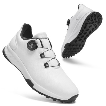 Golfa kurpes ārējiem treniņiem ar priekšējo rāvējslēdzēju, neslīdoša zole, zems augums, virsma no superšķiedras, zole no dabīgā kaučuka