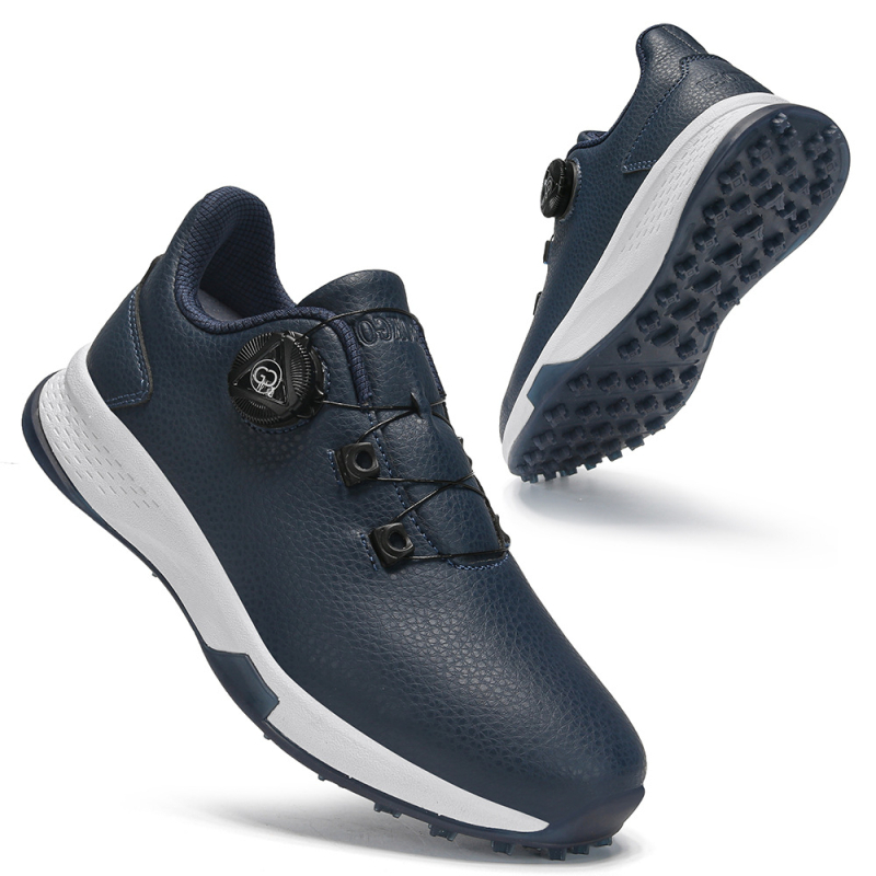 Golfa kurpes ārējiem treniņiem ar priekšējo rāvējslēdzēju, neslīdoša zole, zems augums, virsma no superšķiedras, zole no dabīgā kaučuka