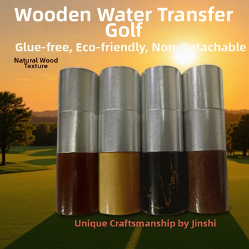 Apaļš koka zīmogs golfa bumbai ar parakstu, 31 g, modelis 2025082901