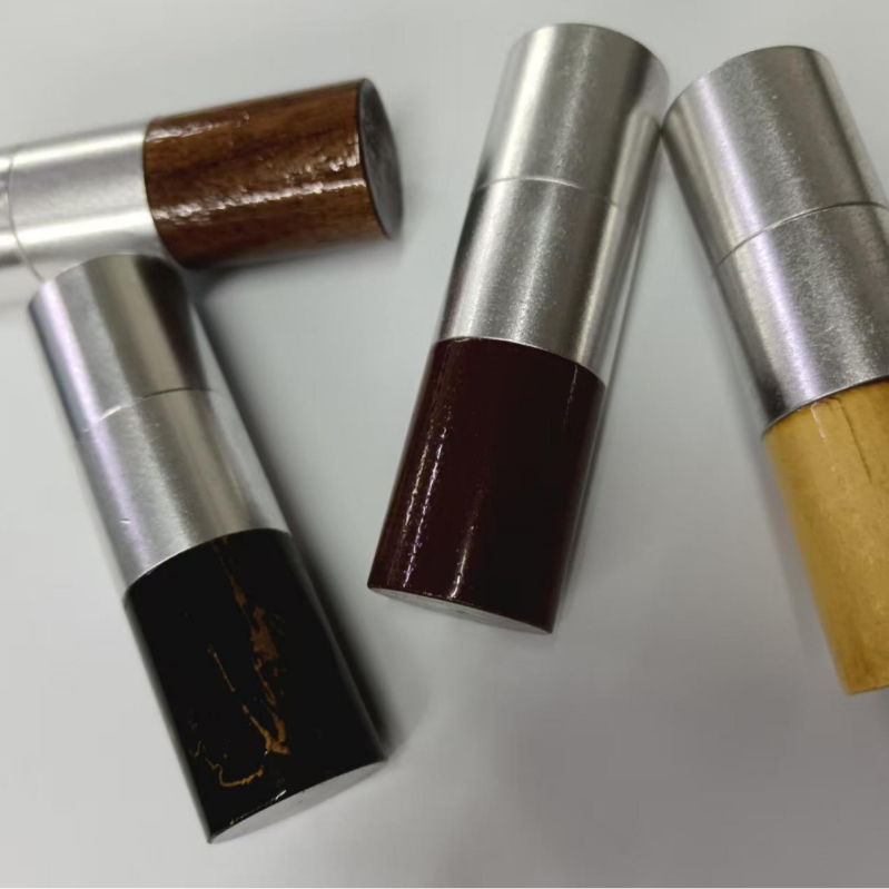 Κυκλική ξύλινη σφραγίδα υπογραφής για μπάλα γκολφ, 31 γρ, μοντέλο 2025082901