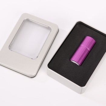 Кутия за печати — екологична, бързосъхнеща и водоустойчива; модел J230528; метал-пластмасова конструкция; правоъгълна форма; тегло 60 g