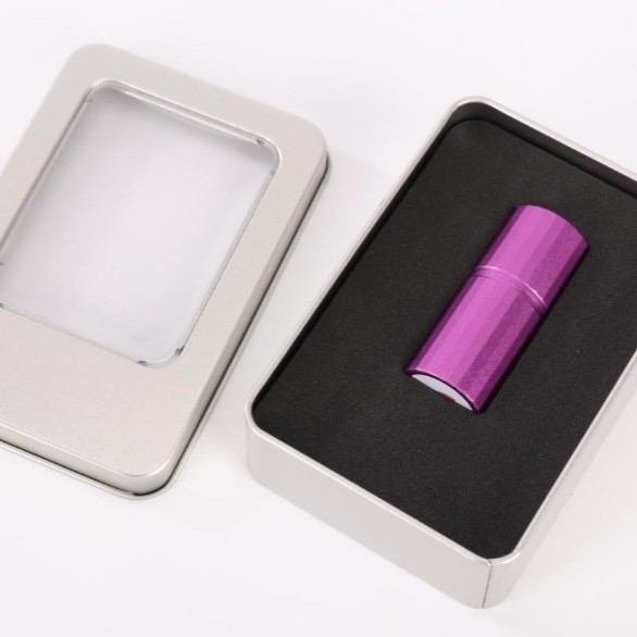 Кутия за печати — екологична, бързосъхнеща и водоустойчива; модел J230528; метал-пластмасова конструкция; правоъгълна форма; тегло 60 g