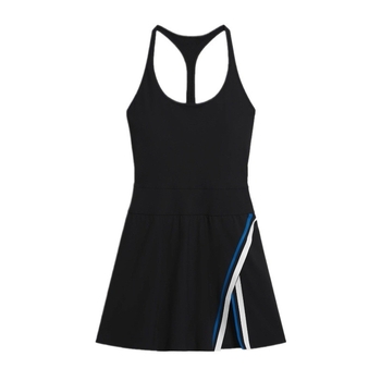 Sieviešu sporta svārki ar iekšējo krūšu spilventiņu, ātri žūst, šaura silueta, Lycra-Vinylon audums, vasaras sporta apģērbs