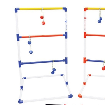 Norsey PVC Ladder Toss spēļu komplekts ar Ladder Golf – Metiena spēle jauniešiem 15–35 gadu vecumā, 2+2 konfigurācija