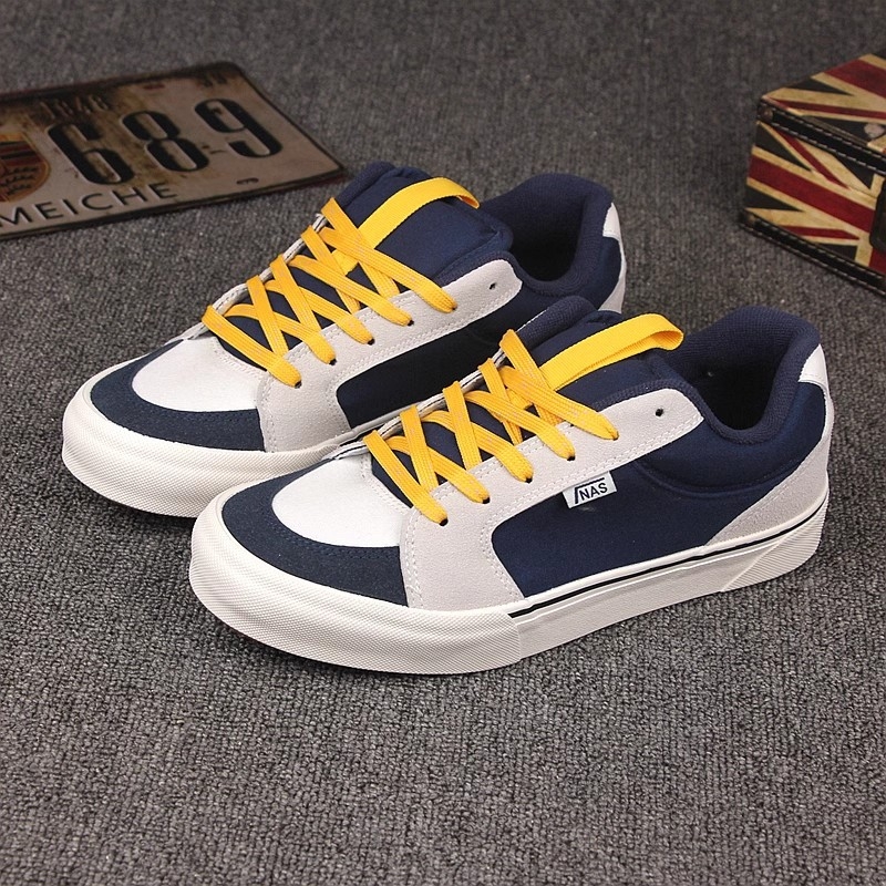 Vászon tornacipő – kerek orr, fűzővel, vulkanizált gumi talp, mindennapi viselet, uniszex