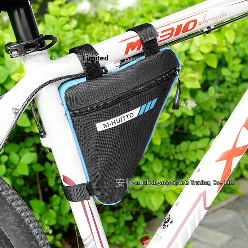 HUITTO MTB-HJ007 Taška na horský bicykel – trojuholníková na horný rám, 1L, 600D, úložný priestor na náradie