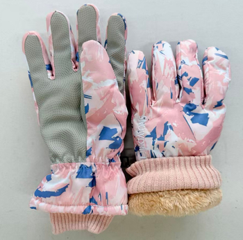 Skijaške rukavice kožne Weather Trend Unisex Opća namjena