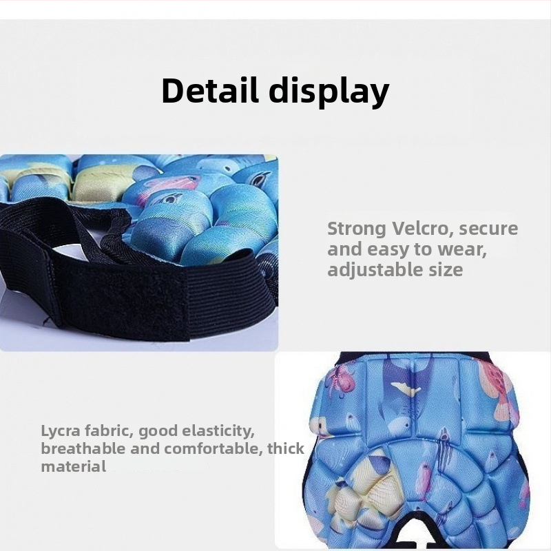 Gūžu aizsargu komplekts bērniem un pieaugušajiem – bieza spilvens ledus slidošanai un āra sportiem