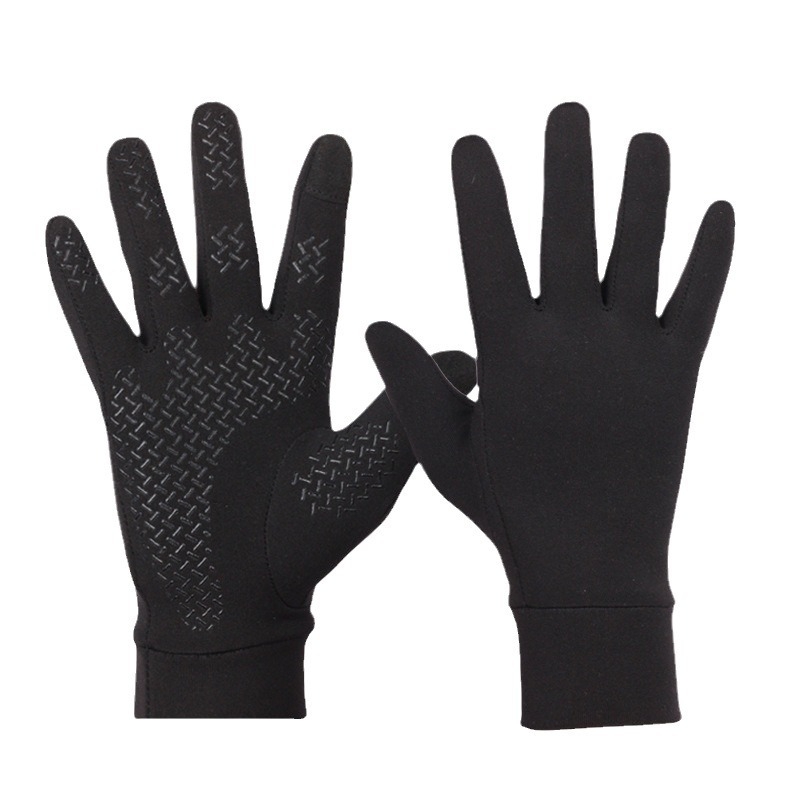 Simigo zimske rukavice za biciklizam - elastični fleece materijal, protuklizne, kompatibilne s dodirnim zaslonom, unisex za odrasle
