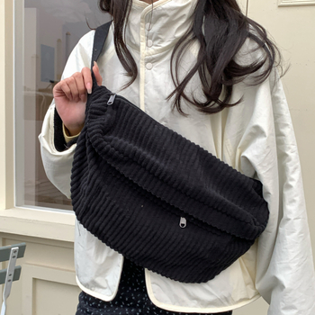 Plecu soma no kordūrijas auduma, japāņu stila vienkāršs sporta dizains, universāls, Oxford audums, neilona odere, vienkrāsains raksts, ikdienas lietošanai