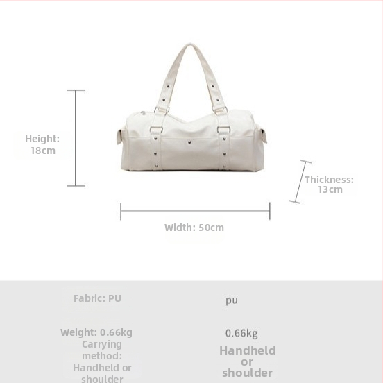 Universālā ceļojumu pleca soma, ietilpība 20–35 l, PU materiāls, ūdensizturīga, iekšējā neilona odere