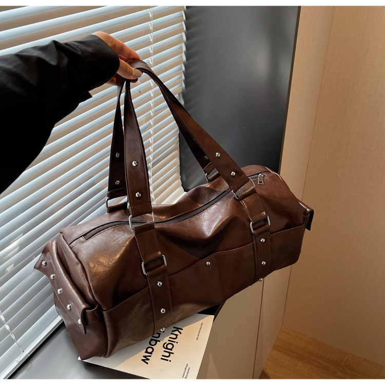 Universālā ceļojumu pleca soma, ietilpība 20–35 l, PU materiāls, ūdensizturīga, iekšējā neilona odere