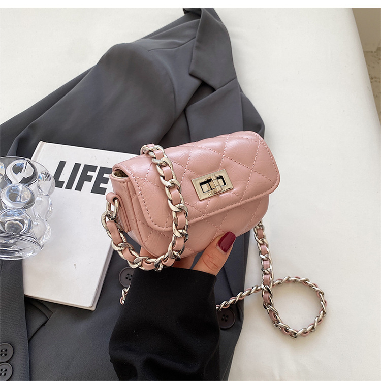 PU izvezeno crossbody torba, vodoravnog kvadratnog oblika, zatvarač za otvaranje, unutarnja džep s zatvaračem, podstava od poliester-cotton