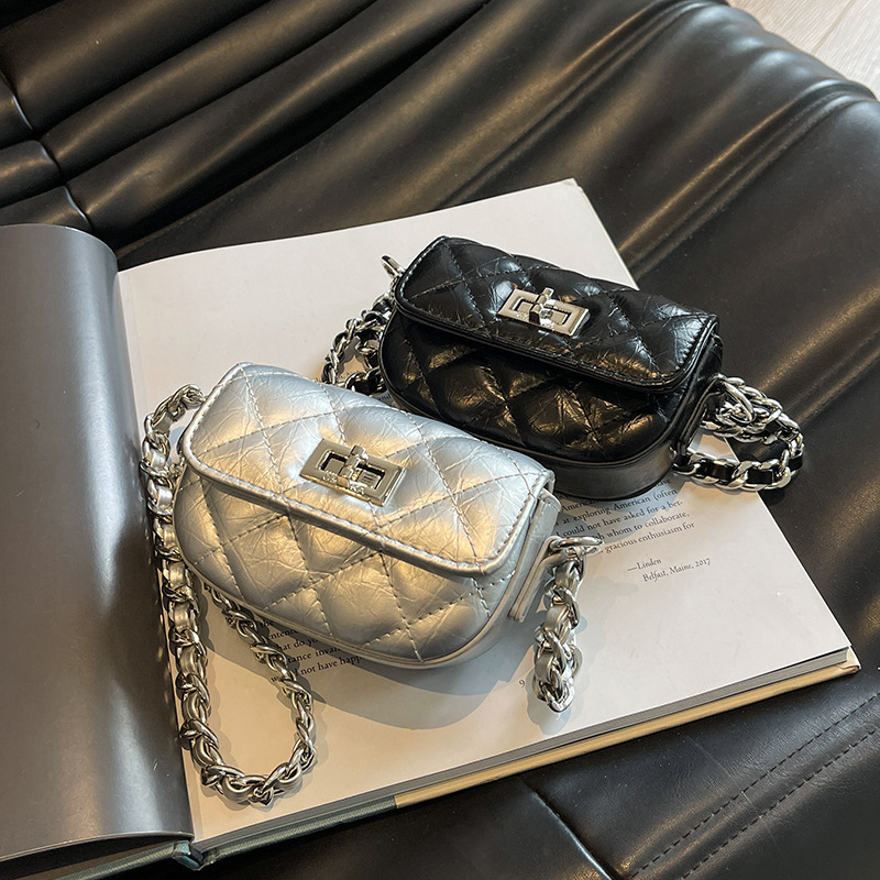 PU izvezeno crossbody torba, vodoravnog kvadratnog oblika, zatvarač za otvaranje, unutarnja džep s zatvaračem, podstava od poliester-cotton