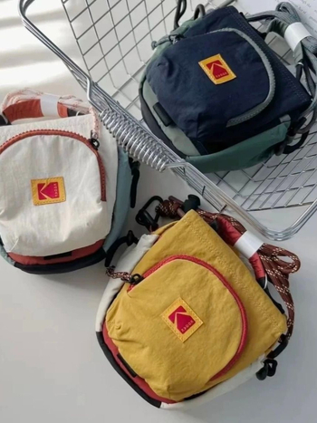 Nylon plecu soma ar korejiešu dizainu, ūdensizturīga, tilpums zem 20 L, rudens 2025