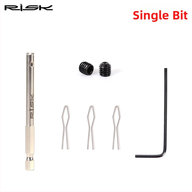 RISK jalgratta spoke-katte paigaldustööriist – terasest, mitmekülgne nuga, kohandatav töötlemine, litsentsiga privaatne märgis