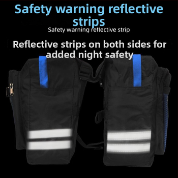 XW drobės galinis krepšys dviratininkui, modelis Bicycle Rear Camel Bag