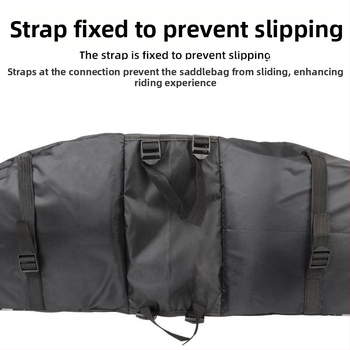 Zadná taška na bicykel s dvojitým paketom — nepremokavé plátno, model Bicycle rear camel bag, značka XW