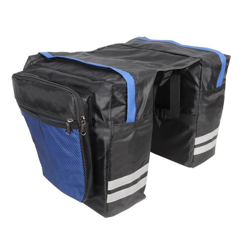 Zadná taška na bicykel s dvojitým paketom — nepremokavé plátno, model Bicycle rear camel bag, značka XW