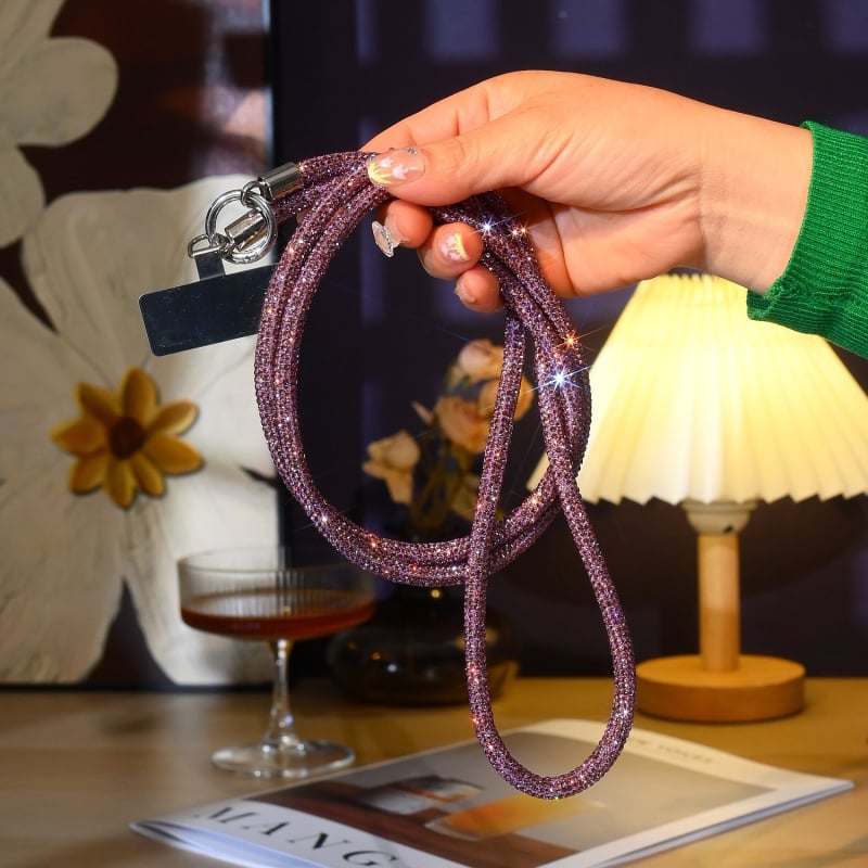 Šnúrka na telefón z polyesteru, kovová spona, unisex, tlač loga možná