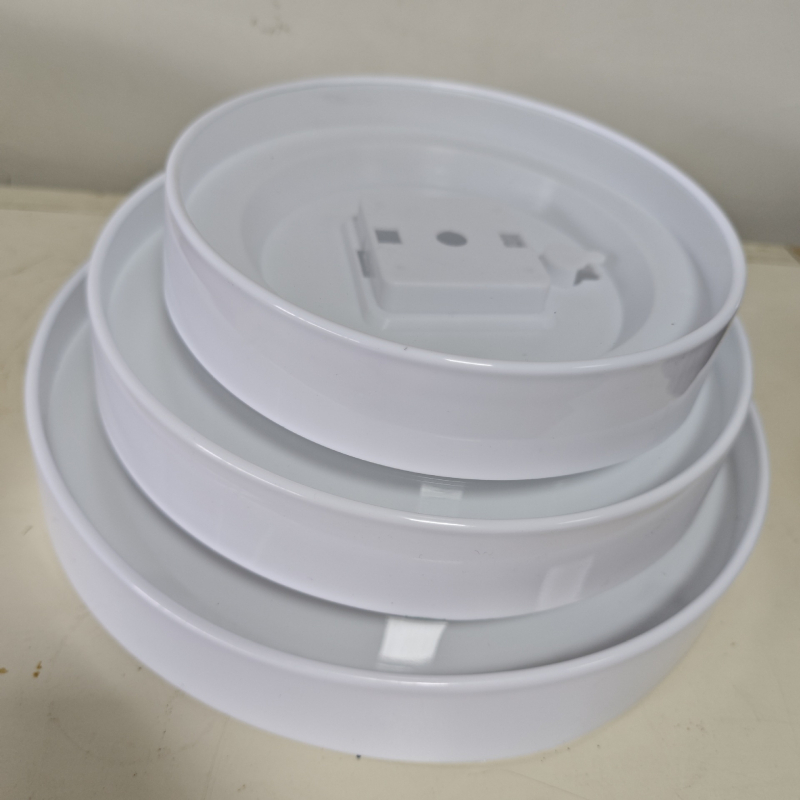 Пластмасови корпуси за стенен часовник с предно и задно стъкло, персонализируеми