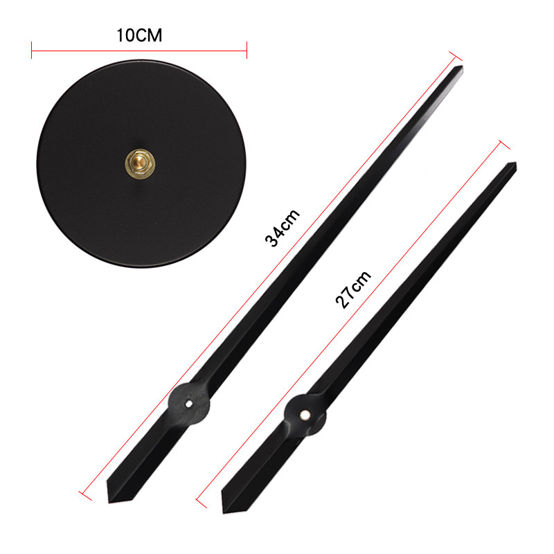 Стенен часовник Emoyo E-JX-011, метален циферблат и корпус, батериено захранване, безшумно движение