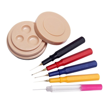 Li Chi писалка за смазване на часовникови механизми - стоманено и пластмасово тяло, комплект 1 бр., за домашна употреба, нетно тегло 0.05