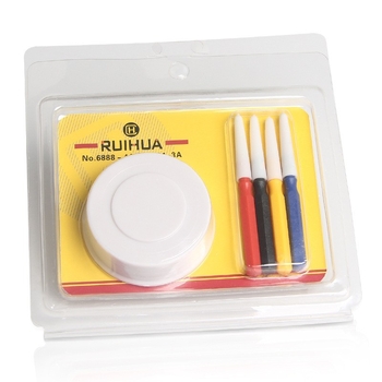 Li Chi писалка за смазване на часовникови механизми - стоманено и пластмасово тяло, комплект 1 бр., за домашна употреба, нетно тегло 0.05