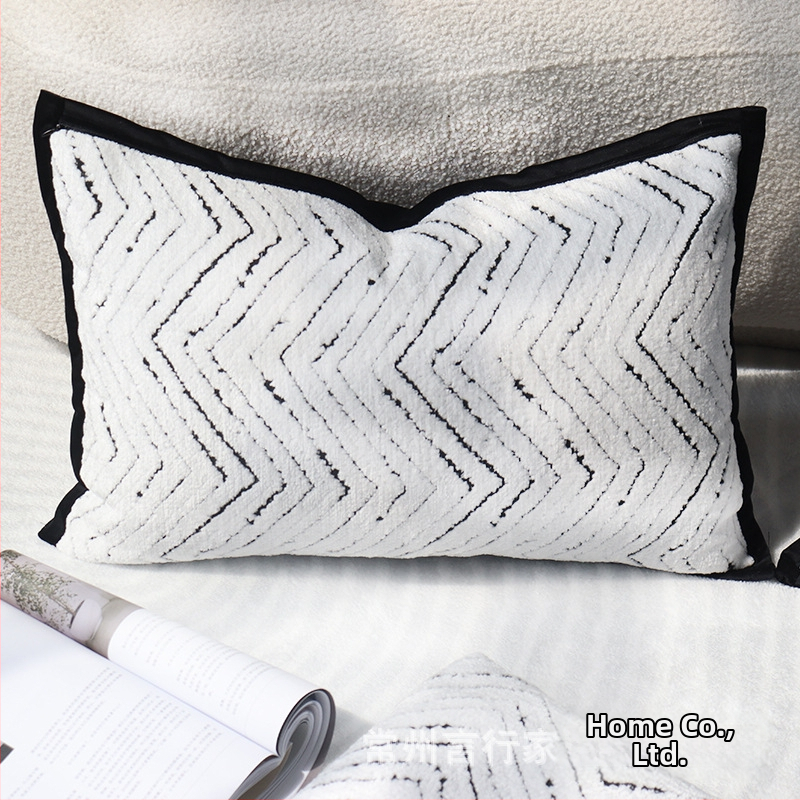 Põhjama stiilis voodi lõpu kate jooksja kala-köha muster, puuvill, hotelliklass, kohandatav logomustriga