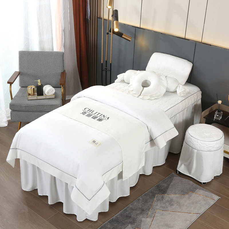 Памучна покривка за легло – твил тъкан, реактивно печатане и боядисване, 60 нишки, 2,5–3,0 кг