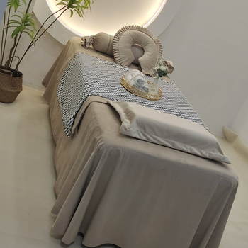 Покривка за легло от кадифе, стил лек лукс — мъхнато тъкане, реактивно печатане и боядисване, тегло 300–500 г