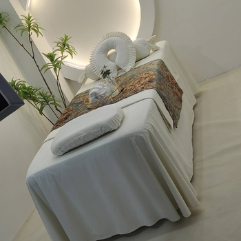 Покривка за легло от кадифе, стил лек лукс — мъхнато тъкане, реактивно печатане и боядисване, тегло 300–500 г