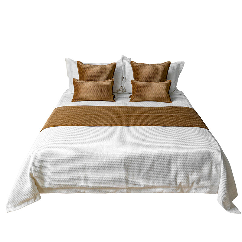 Hotellistiilis voodikomplekt: polüester, kaasaegne lihtsus, ühtne muster, kohandamine saadaval